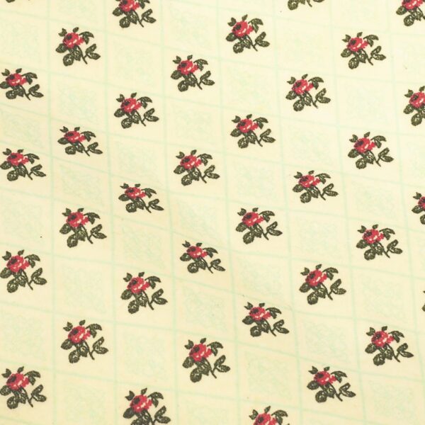 Bienenwachstuch mit Blumenmuster