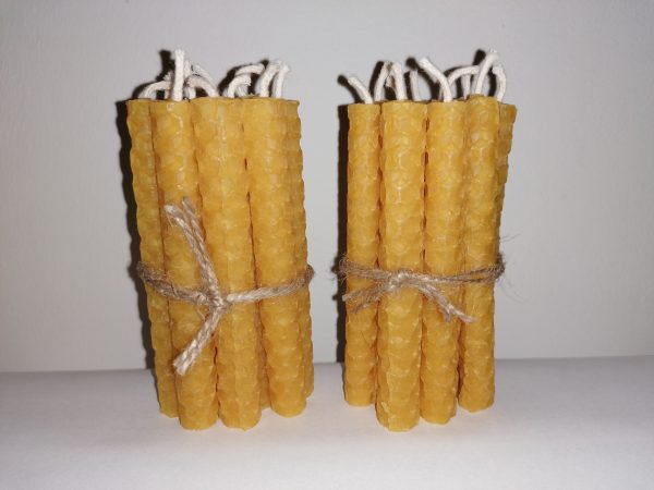 Christbaumkerzen 1 Bund 10 Stück  ( Unsere Kerzen brennen, selbst getestet )