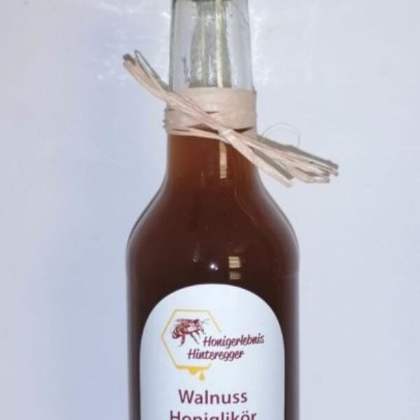 Walnuss Honiglikör 0,35l  Die milde Gaumenfreude